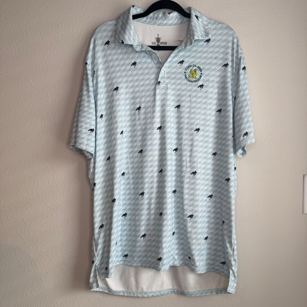 USGA 122nd U.S. Open Brookline The Country Club Polo Shirt XL 2022 Collectible